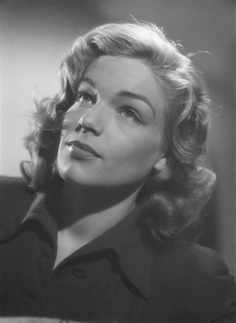 Portrait de Simone Signoret