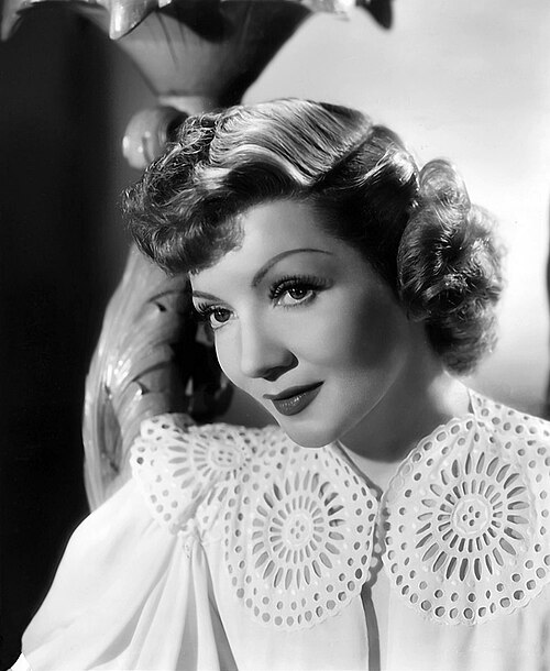 Portrait de Claudette Colbert