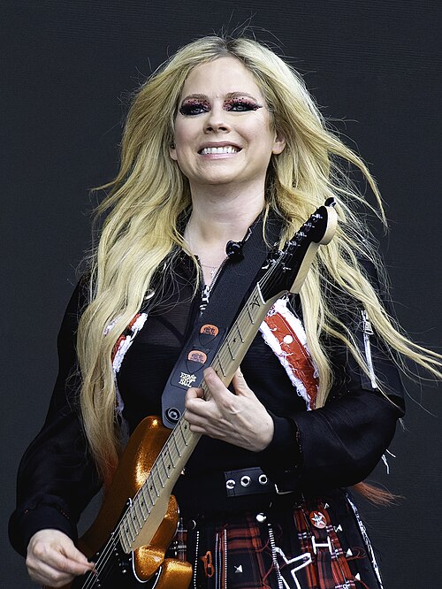 Portrait de Avril Lavigne