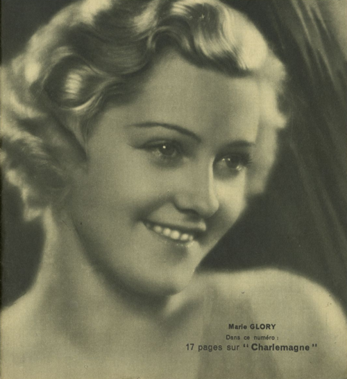 Portrait de Marie Glory