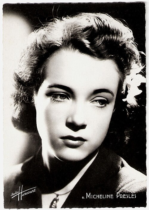 Portrait de Micheline Presle
