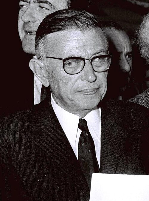 Portrait de Jean-Paul Sartre